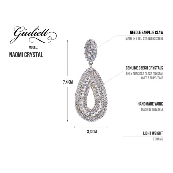 Giuliett Naomi Czech Crystal AB-135430-20